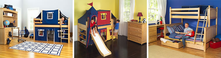 Maxtrix boys bedroom furniture in a variety of designs