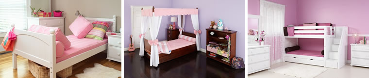 Maxtrix girls bedroom furniture assorted designs