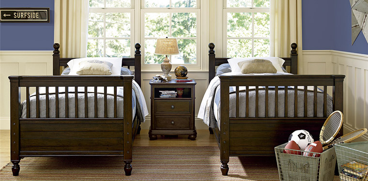 Paula Deen Guys two single beds from bunk bed