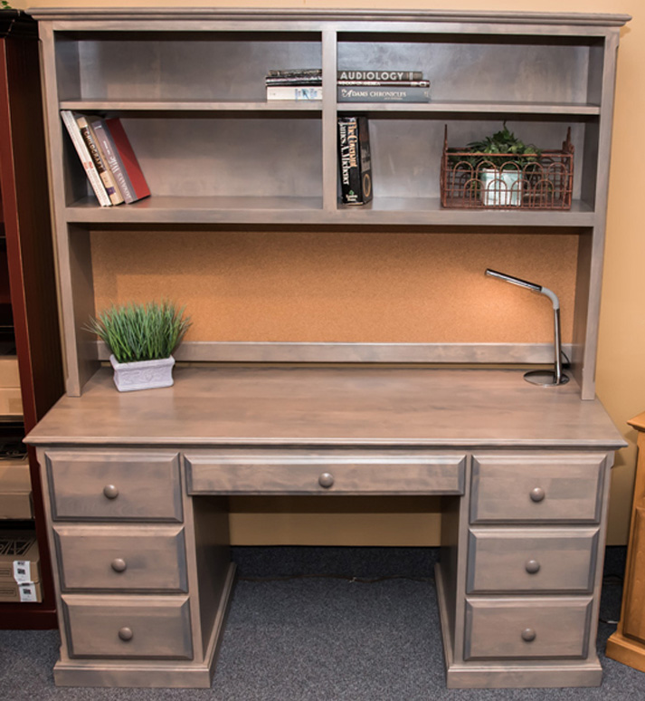 childrens desk with shelves