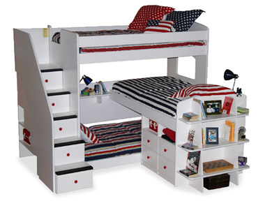 Berg bunk bed store twin over full