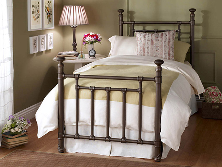 Blake twin iron bed