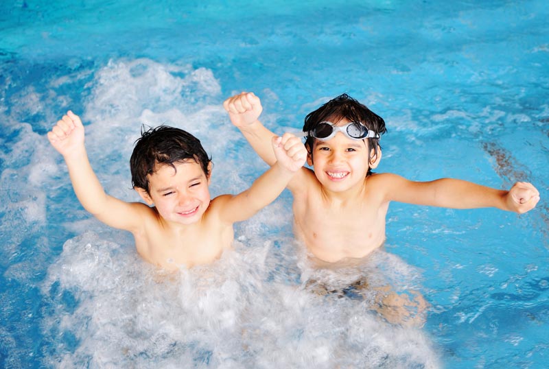 use the buddy system for when swimming with a partner