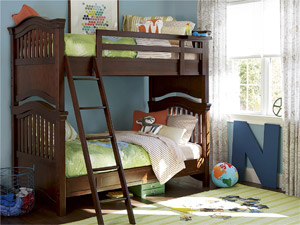Classics 4.0 Cherry twin over twin bunk bed