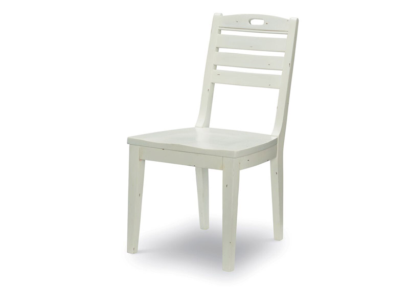 harbor house chair in pebble white