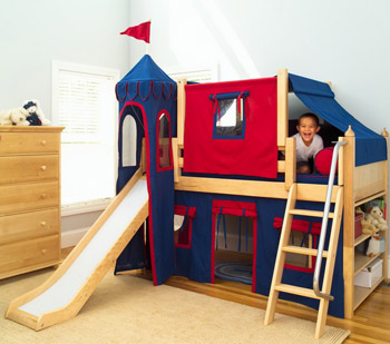 Maxtrix boys adventure castle bed