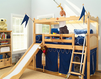 Maxtrix boys castle knight bed