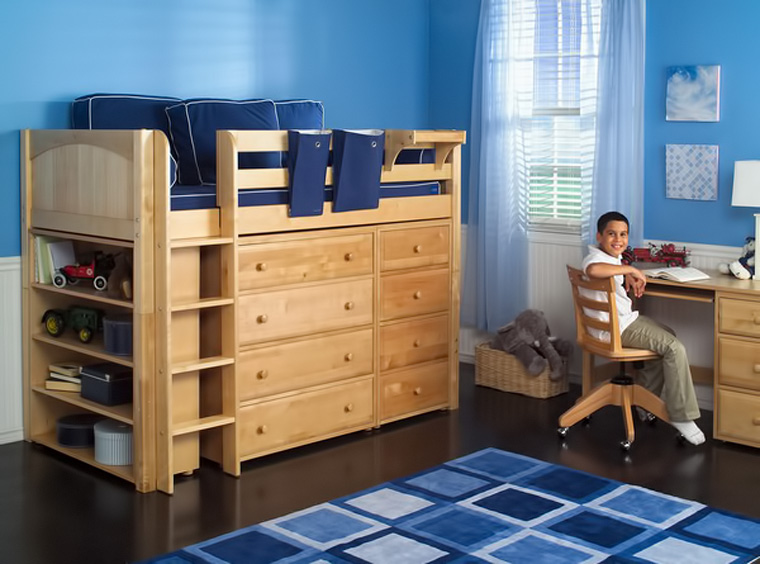 Maxtrix storage loft bed