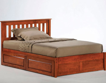 Mountain mission single bed in rosemary cherry