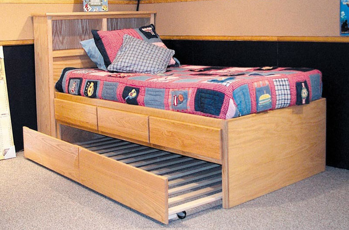 Three drawer storage bed from Bedroom Source Collection