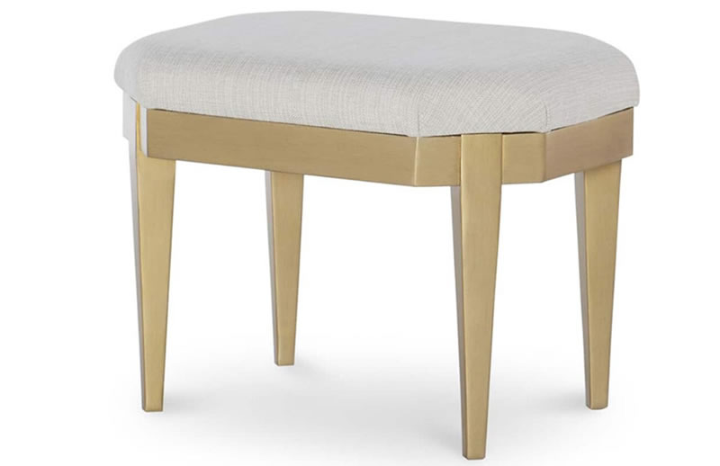 Tribecca upholstered stool